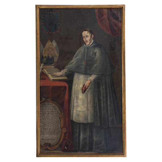 RETRATO DE DON NICOLÁS CARLOS GOMEZ DE CERVANTES by Diego De Cuentas
